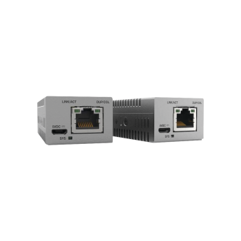 Convertidor de medios Gigabit Ethernet a Fibra Optica Conector LC, Multimodo (MMF)