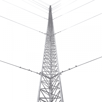 Kit de Torre Arriostrada de Piso de 30 m Altura con Tramo STZ35 Galvanizado Electrolítico (No incluye retenida)