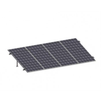 Kit de 4 Paneles solares CSUN 270 Watts Policristalino + Inversor Onda Pura 2000W + montaje de Panel Solar