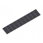 Kit SunRail para 10 paneles (60/72 celdas) con opción para ajustar angulo de inclinacion de 15 a 30°