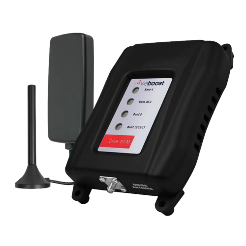 weBoost Drive Reach - Amplificador de señal de teléfono celular para  vehículos | 5G y 4G LTE | Antena magnética para techo | Impulsa a todos los